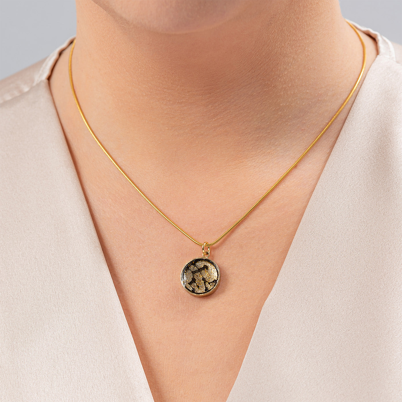 Pisces Zodiac Sign Sustainable Necklace-1